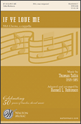 If Ye Love Me Three-Part Mixed choral sheet music cover